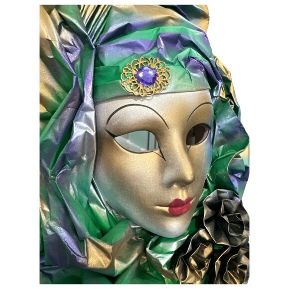 Garanzia Mirho Venezia Hand Crafted Papier Mache Mask - Picture 6 of 11